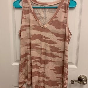 Camo tank top